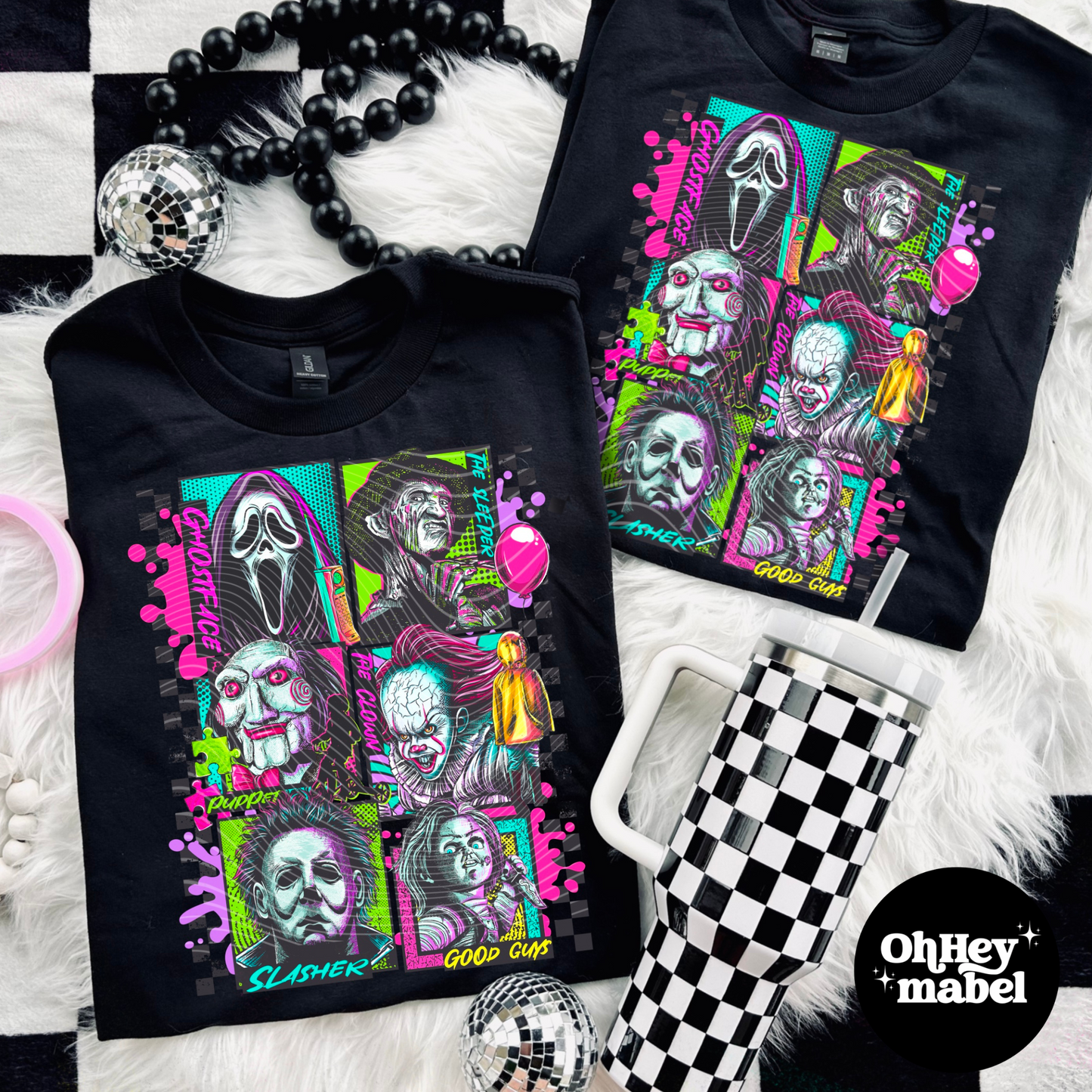 Horror Squad with Names TShirt or Sweatshirt