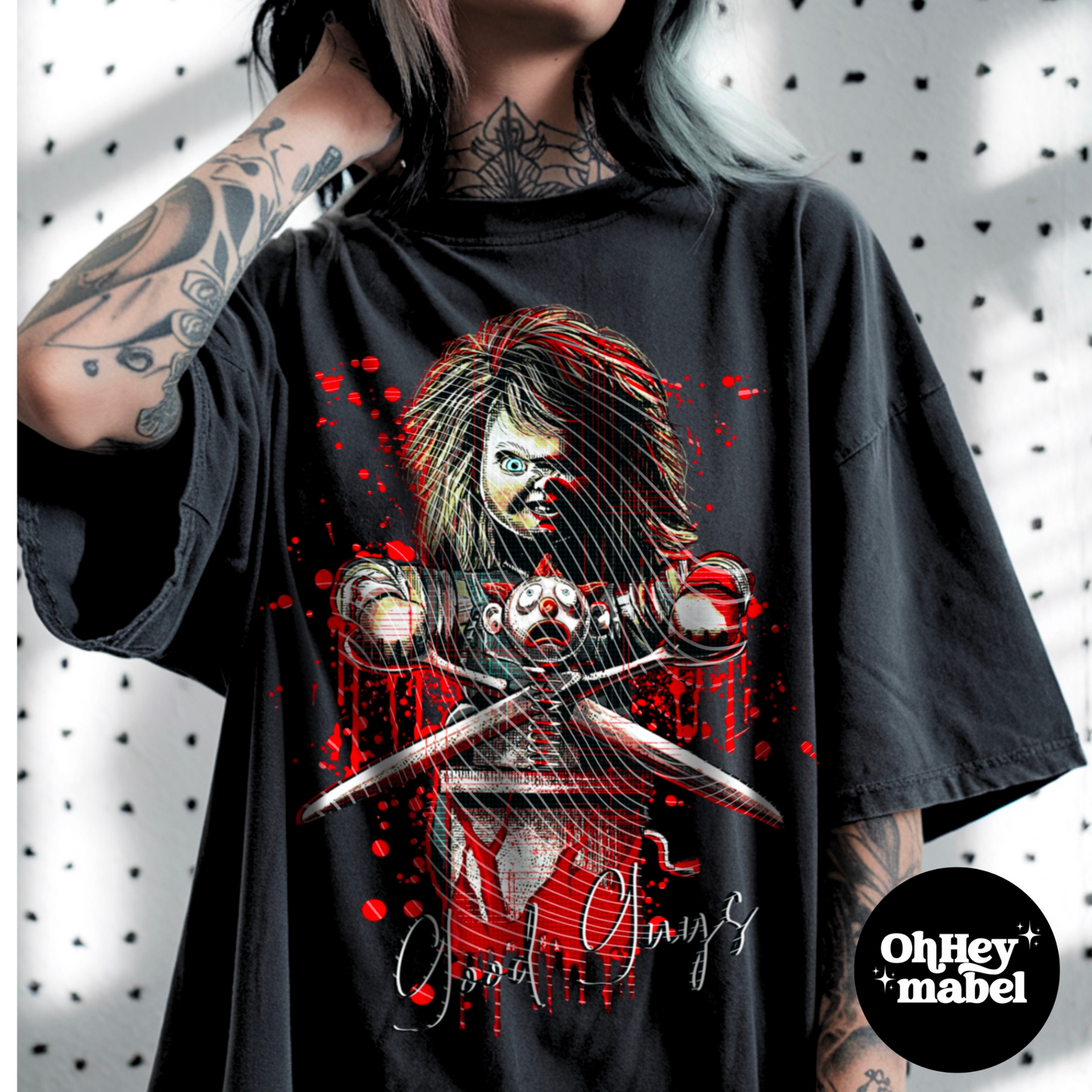 Chucky Scissors DTF PRINT