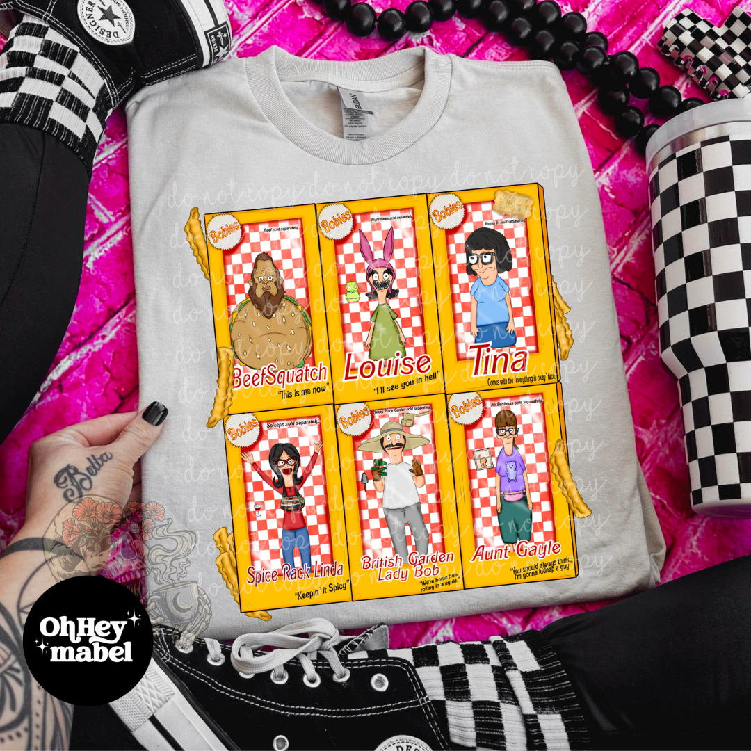 Bobies Collage Bobs Burgers Shirt or Sweatshirt