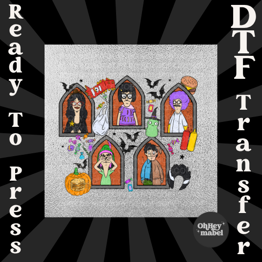 Bob o Ween Bobs Burgers DTF PRINT