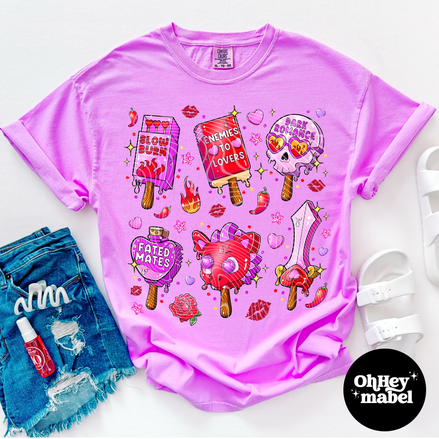 Booklover Ice Cream Shirt or Sweatshirt