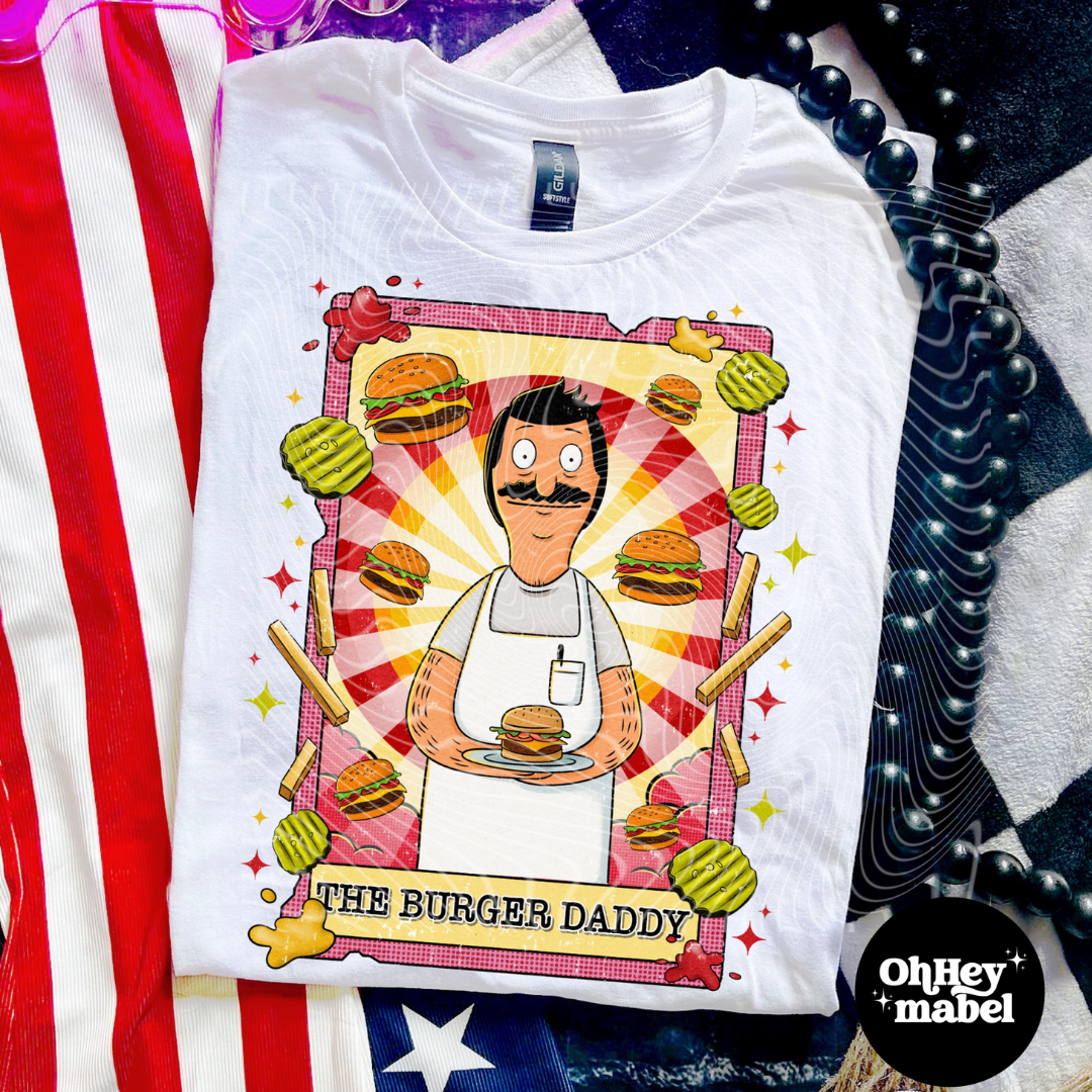 Burger Daddy Tarot Card Bobs Burgers Shirt or Sweatshirt
