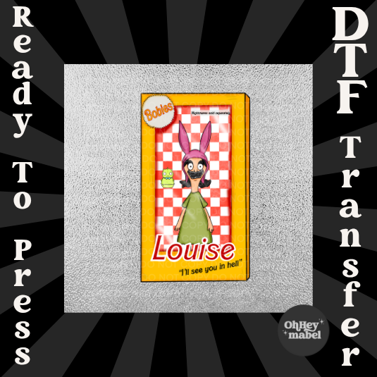 Louise Bobie Bobs Burgers DTF PRINT