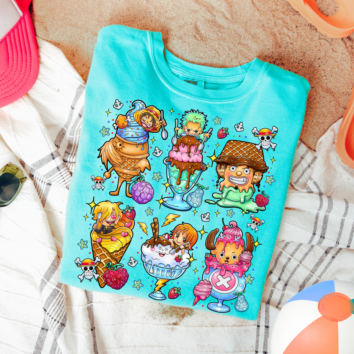 One Piece Ice Cream DTF PRINT