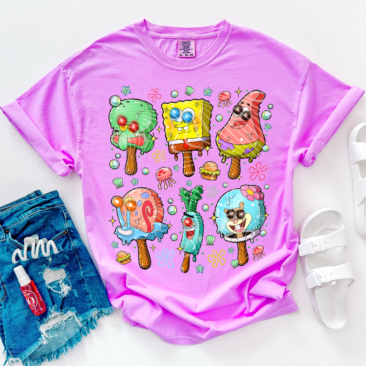 Sponge Man Ice Cream DTF PRINT