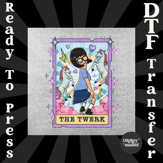 The Twerk Bobs Burgers DTF PRINT