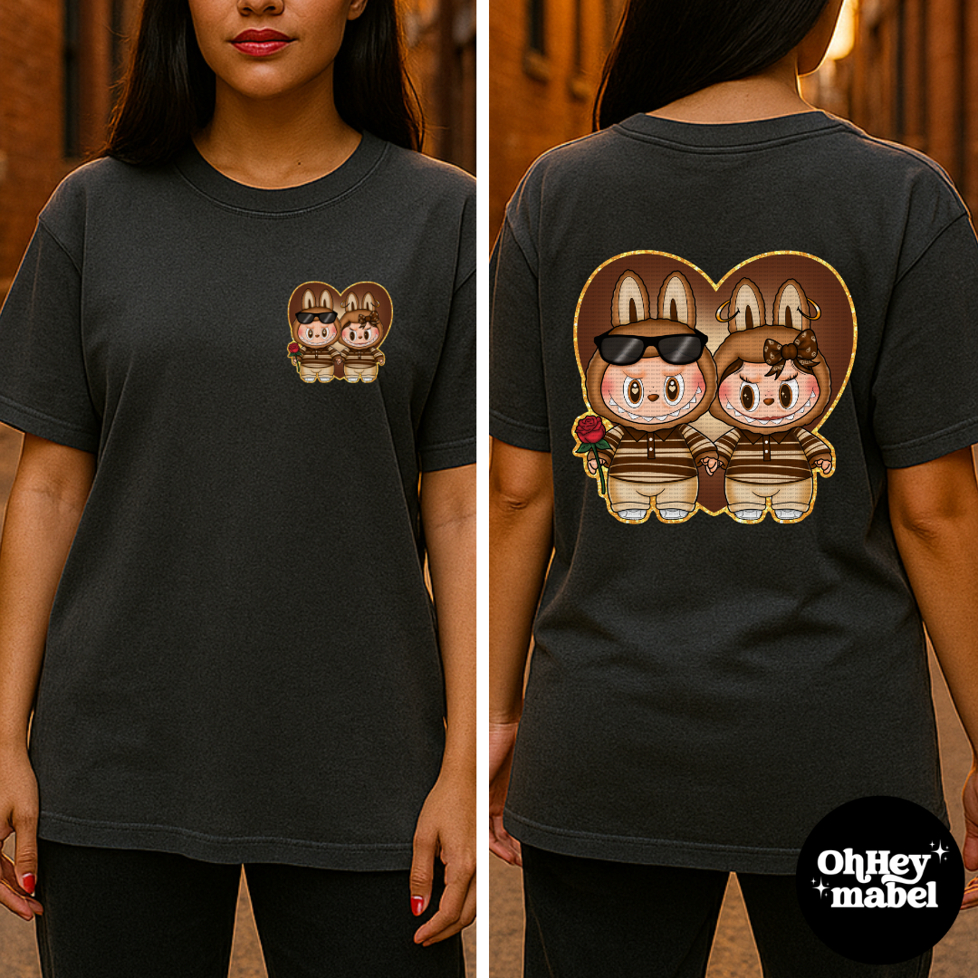 Labubu Chicano Couple Shirt or Sweatshirt