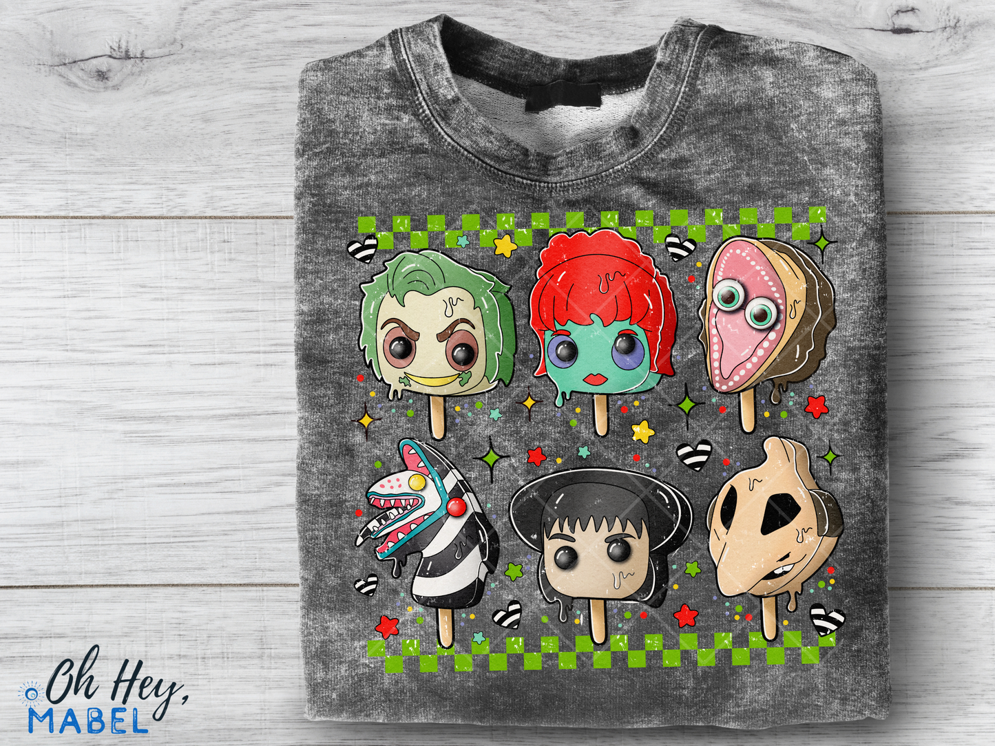 Beetle Ice Cream Popsicle DTF PRINT