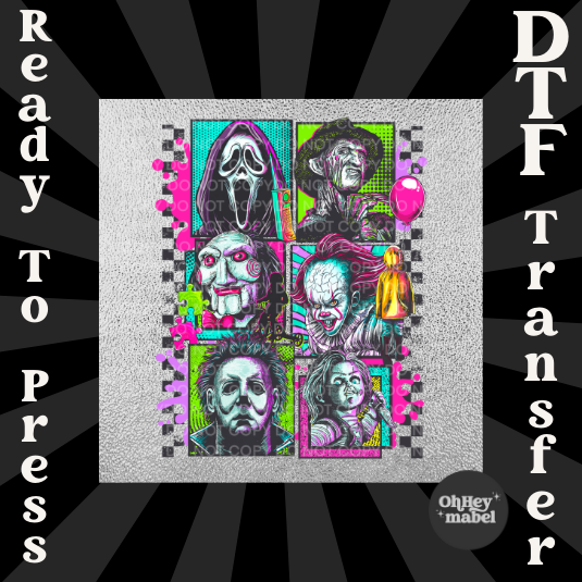 Horror Squad DTF PRINT