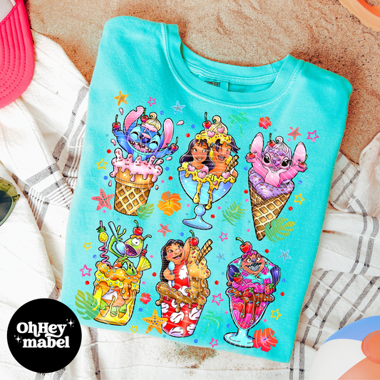 Lilo and Stitch Ice Cream Shirt or Sweatshirt