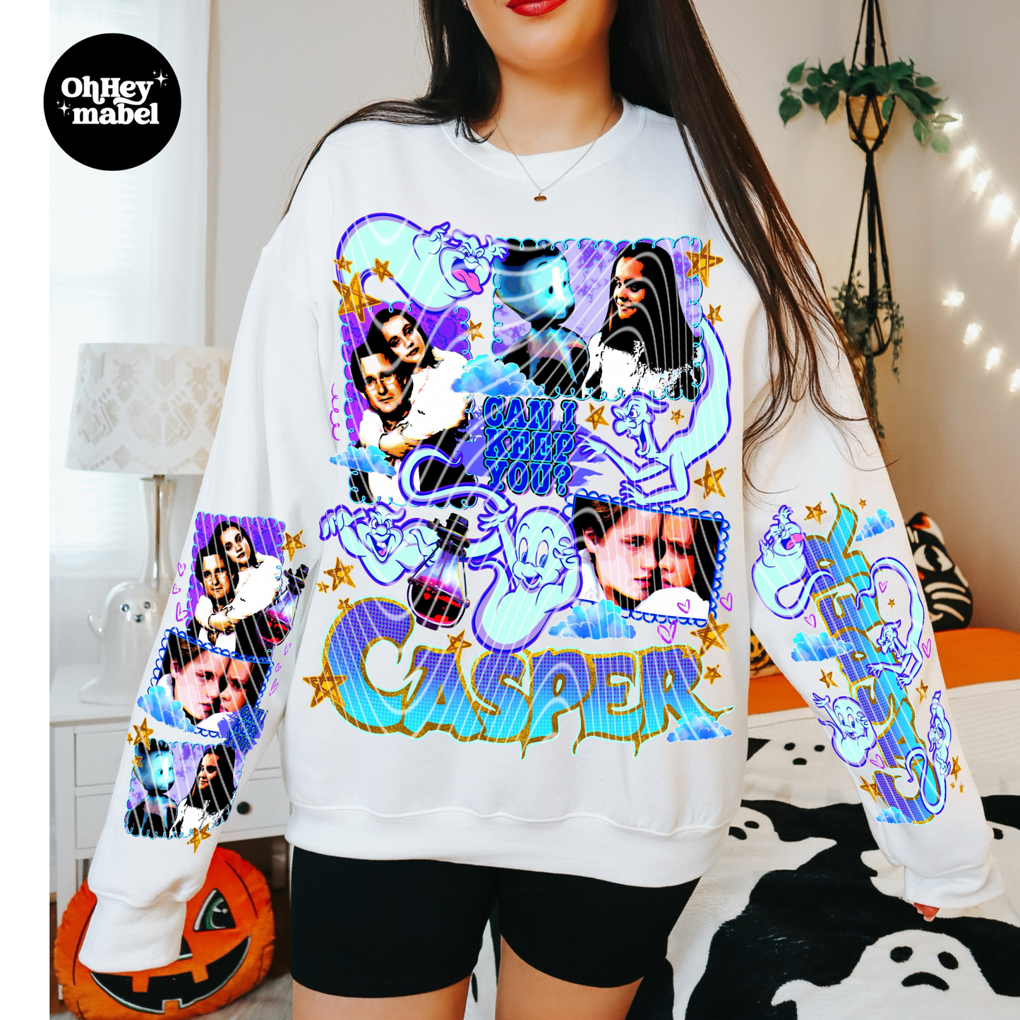 Casper with Sleeve #2 DTF Print