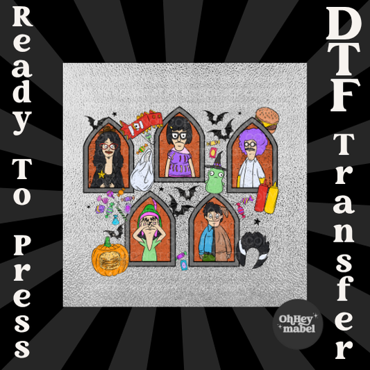 Bob o Ween Bobs Burgers DTF PRINT