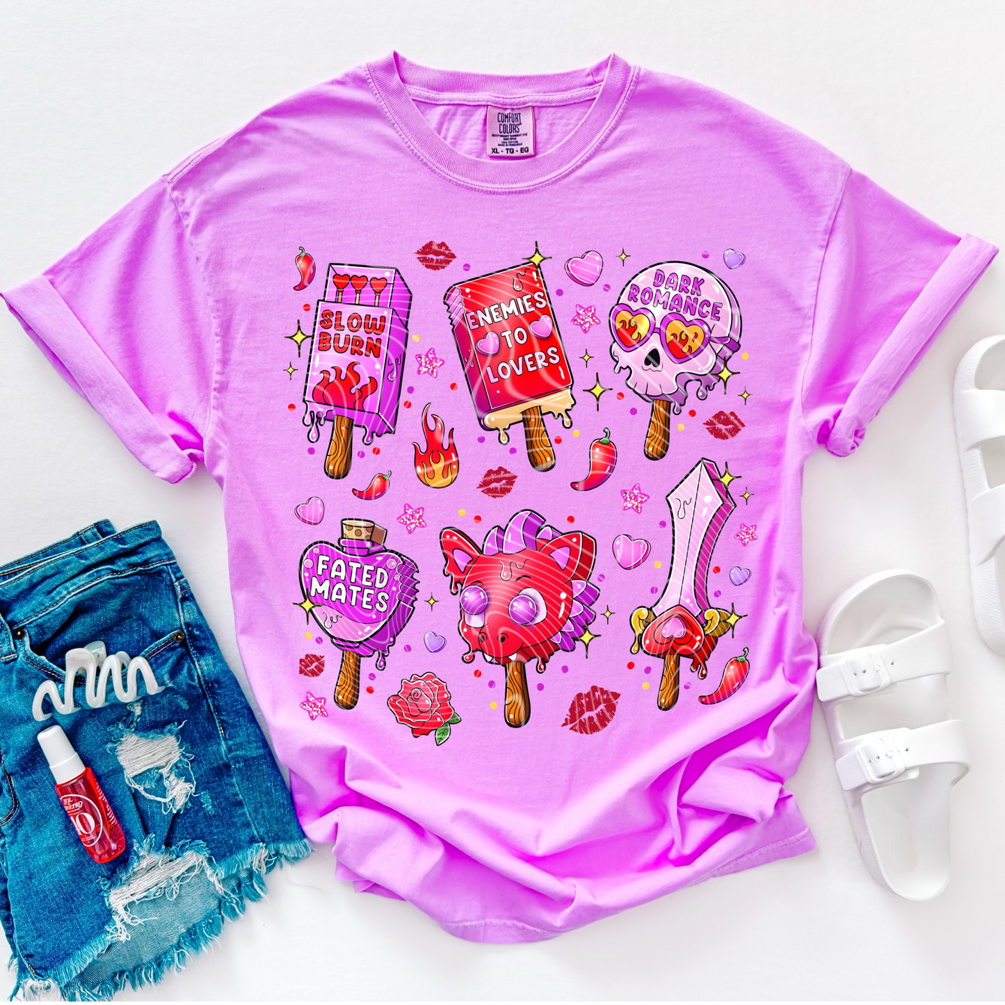 Booklover Ice Cream DTF PRINT