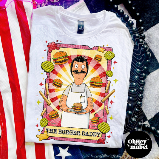 Burger Daddy Tarot Card Bobs Burgers Shirt or Sweatshirt
