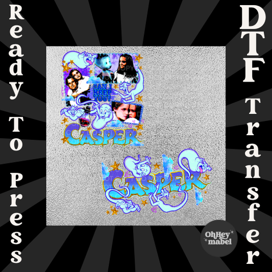 Casper with Sleeve #2 DTF Print