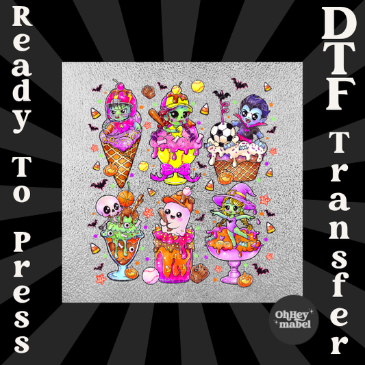 Sports Mom Ice Cream DTF PRINT
