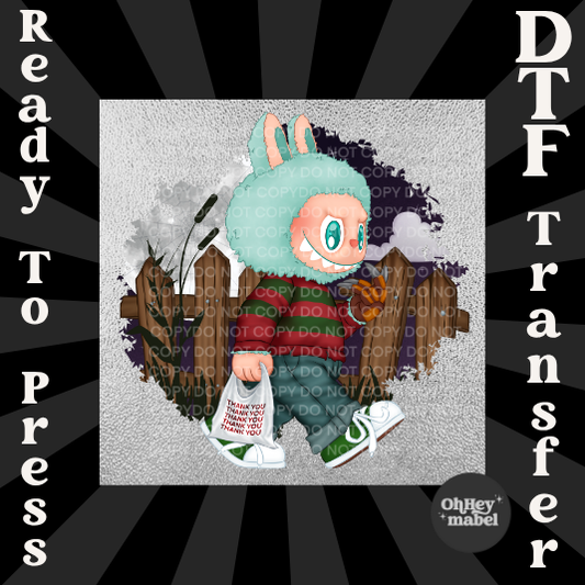 LaBubu Freddy K DTF Print