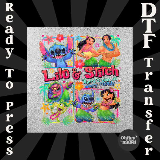 Blue Alien Movie Shirt DTF PRINT