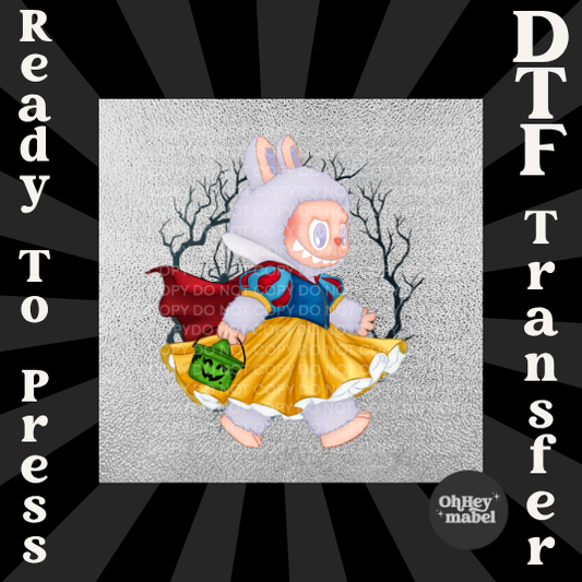 LaBubu Princess Snow DTF PRINT