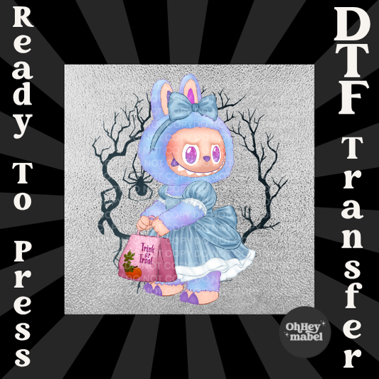 LaBubu Princess Cin derella DTF Print