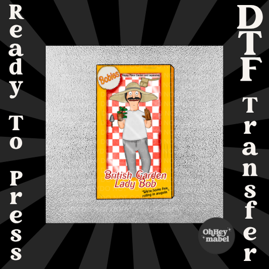 Lady Bob Bobs Burgers DTF PRINT