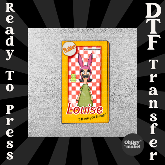 Louise Bobie Bobs Burgers DTF PRINT