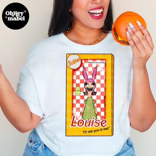 Louise Bobie Bobs Burgers Shirt or Sweatshirt