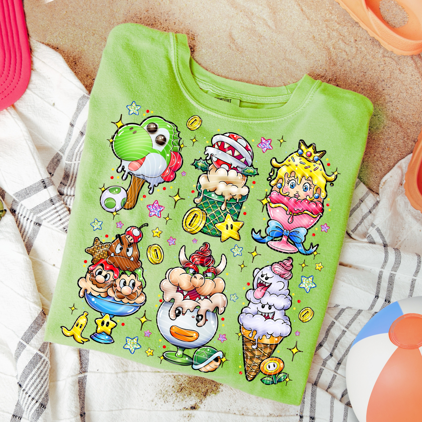 Mario Ice Cream DTF PRINT