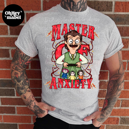 Master Anxiety Bobs Burgers Shirt or Sweatshirt