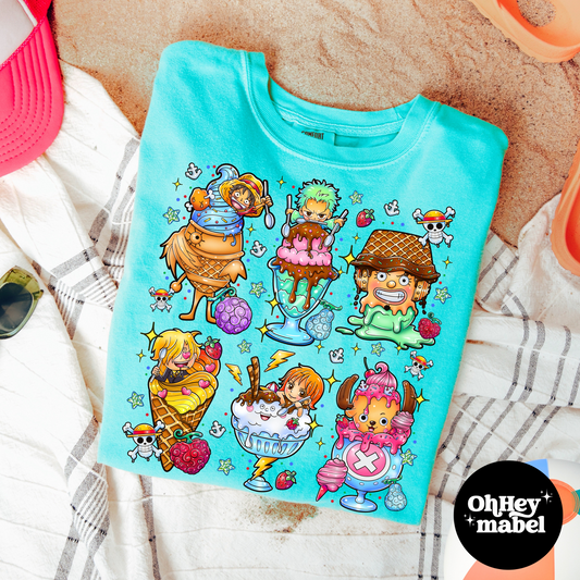 One Piece Ice Cream  Shirt or Sweatshirt