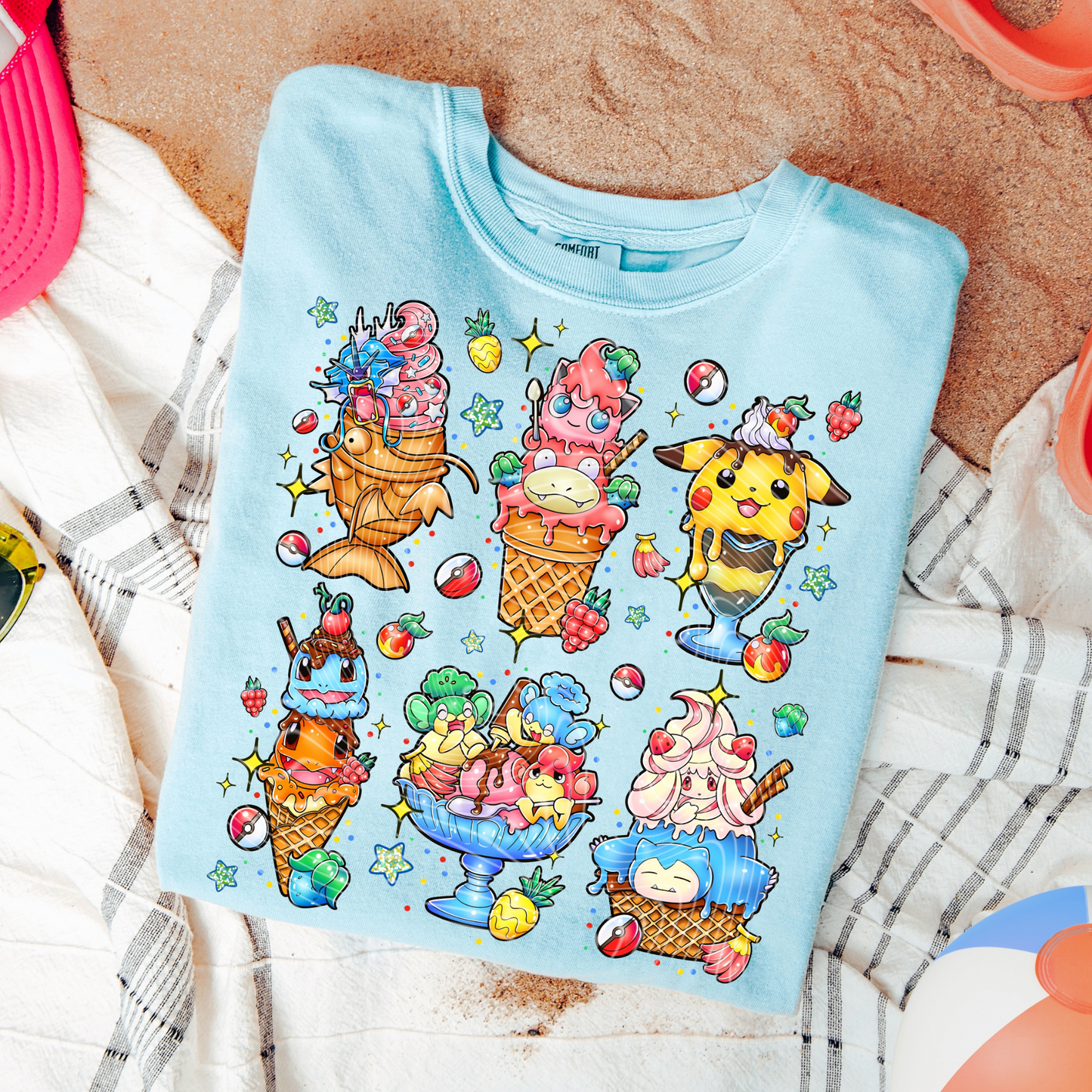 Poke Game Ice Cream DTF PRINT