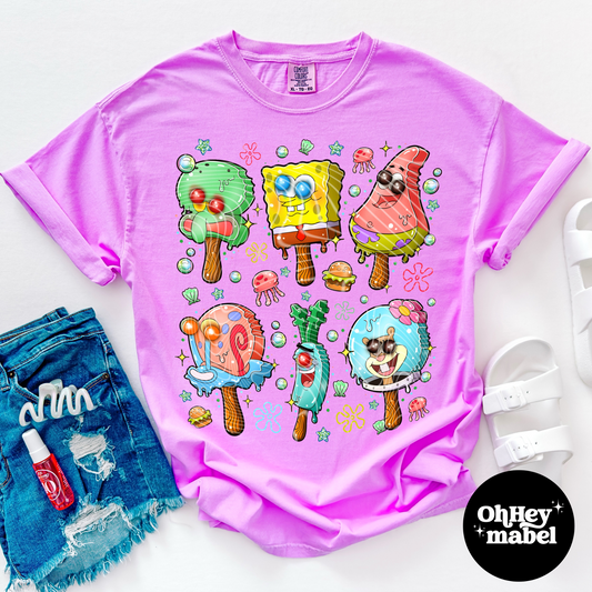 Sponge Man Ice Cream  Shirt or Sweatshirt