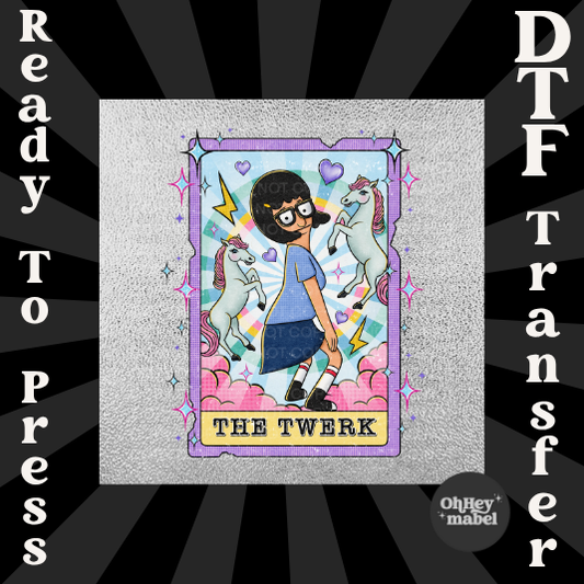 The Twerk Bobs Burgers DTF PRINT