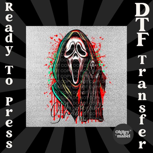 Ghost on Ghost DTF PRINT