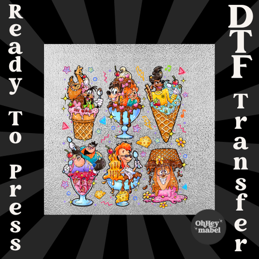 Goof Ice Cream DTF PRINT
