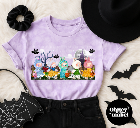 Labubu Princess Walking Shirt or Sweatshirt