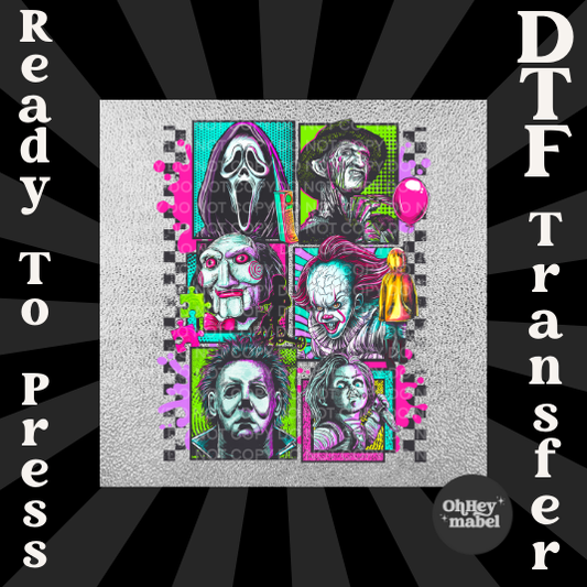 Horror Squad DTF PRINT